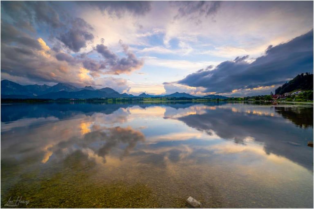 Der Hopfensee - ... ist auch bei Regenstimmung toll. - © Loc Hoang